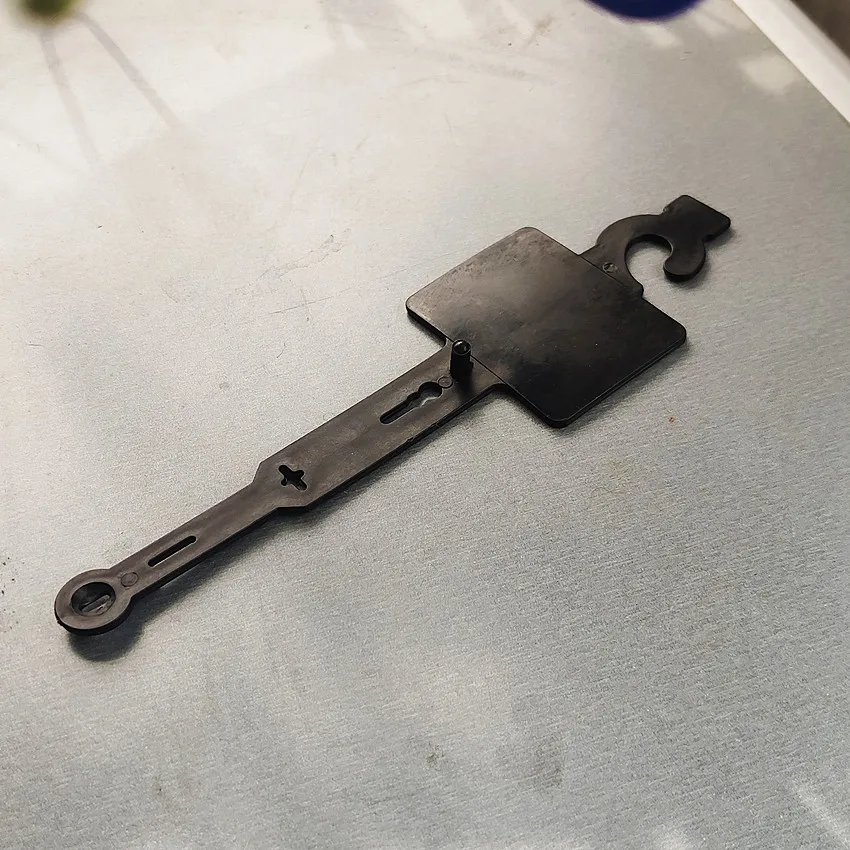 Clip Espositore in Plastica per Confezioni, Ganci per Cinture in Pelle PP, Accessori per Abbigliamento HK9