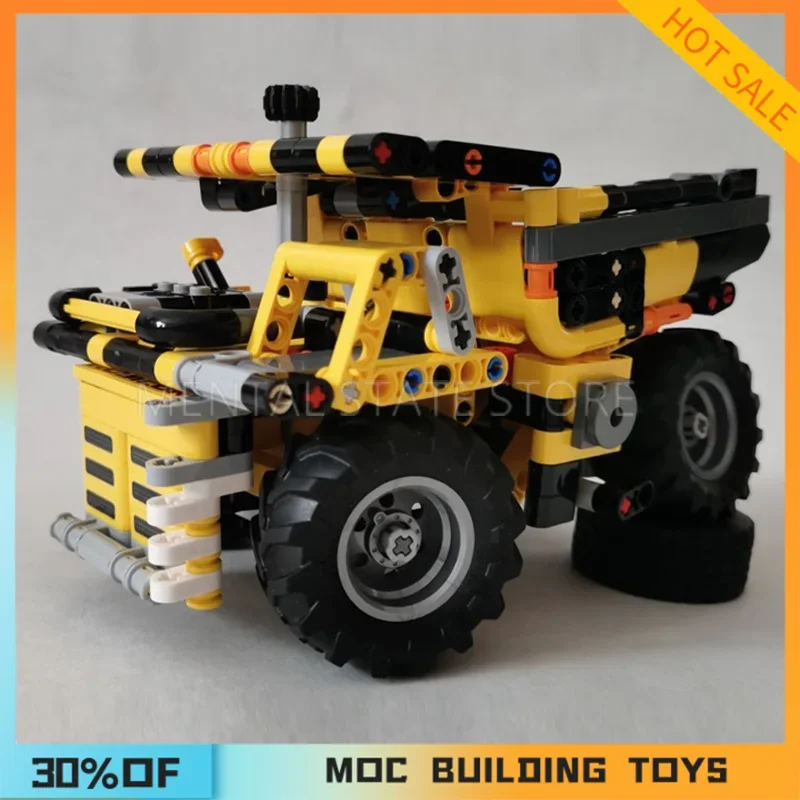 562PCS Personalizzato MOC Mining autocarro con cassone ribaltabile Building Blocks Tecnologia Mattoni Assemblaggio creativo fai da te Giocattoli educativi Regalo di festa