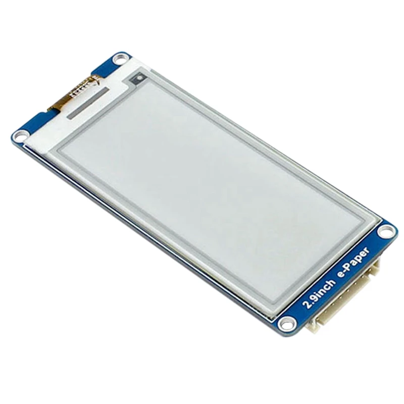 Waveshare 2.9 Inch E-Ink Display Local Refresh 296X128 Resolution SPI Communication Interface For Raspberry Pi 4 /Arduino