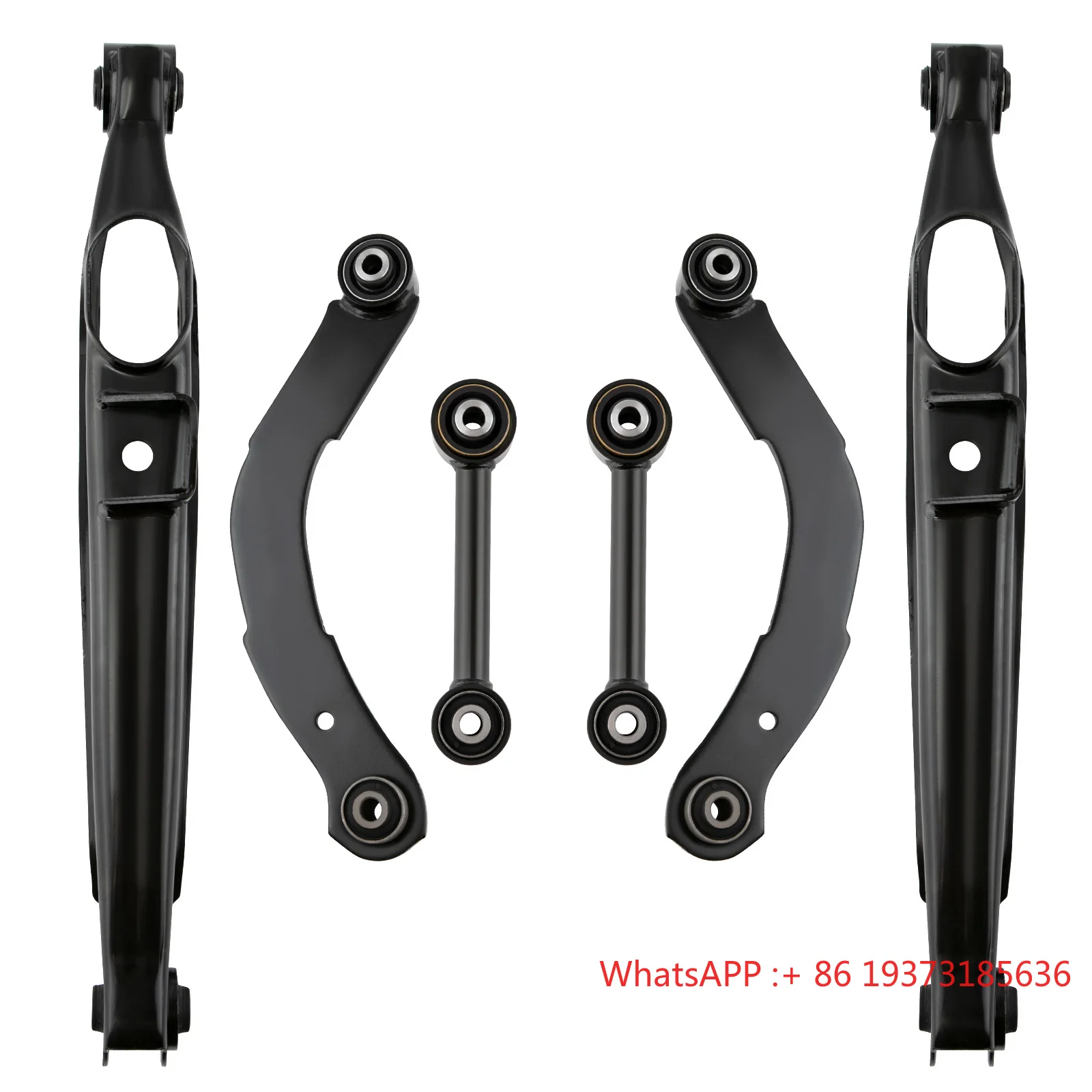 6pcs Rear Upper Lower Control Arms Lateral Toe Arms for Jeep Compass Patriot Dodge Caliber 07-17 K641226