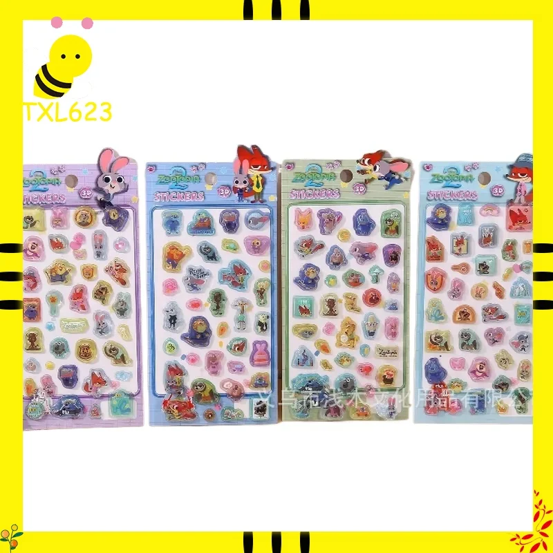 40-pegatinas-3d-de-zootopia-lindas-pegatinas-de-animales-para-decorar-telefonos-y-computadoras-portatiles