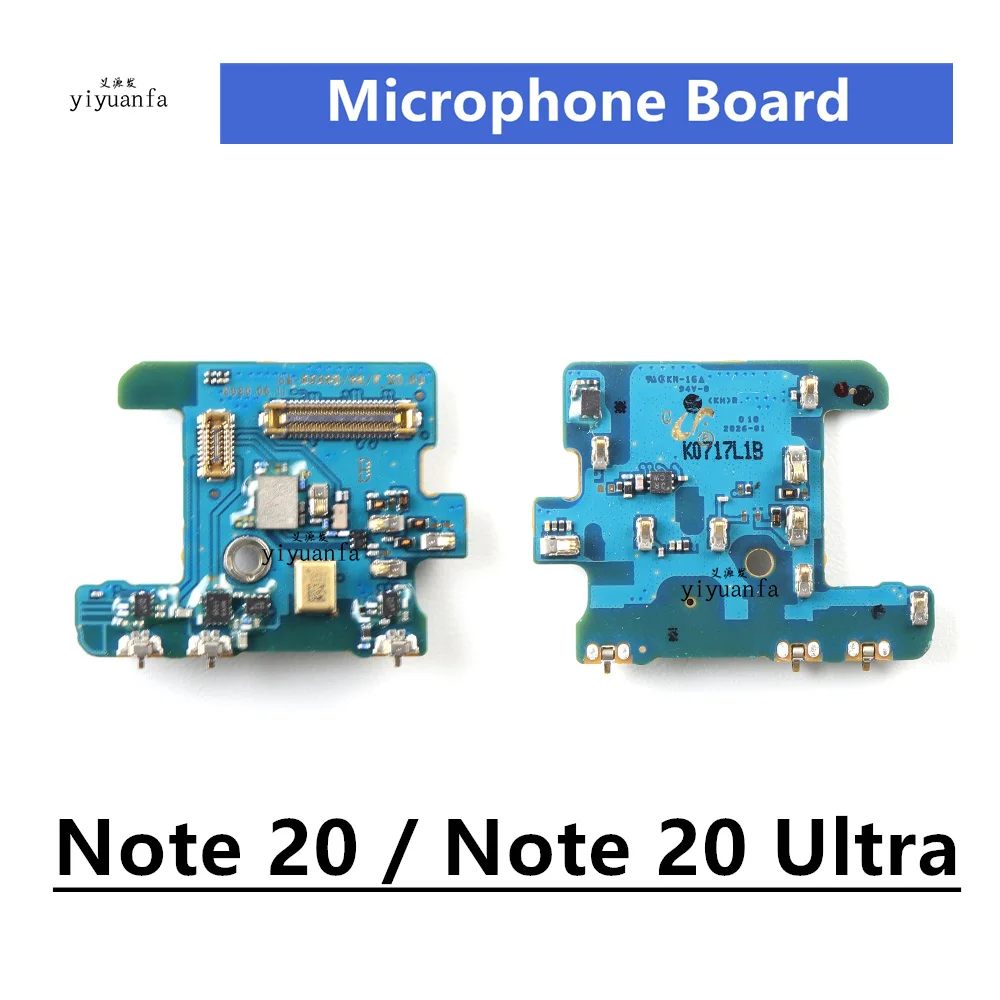 For Samsung Galaxy Note 20 Ultra 4G 5G N981U N980F N985F N986U N986N Mic Microphone Board Flex Cable Replacement Repair Parts