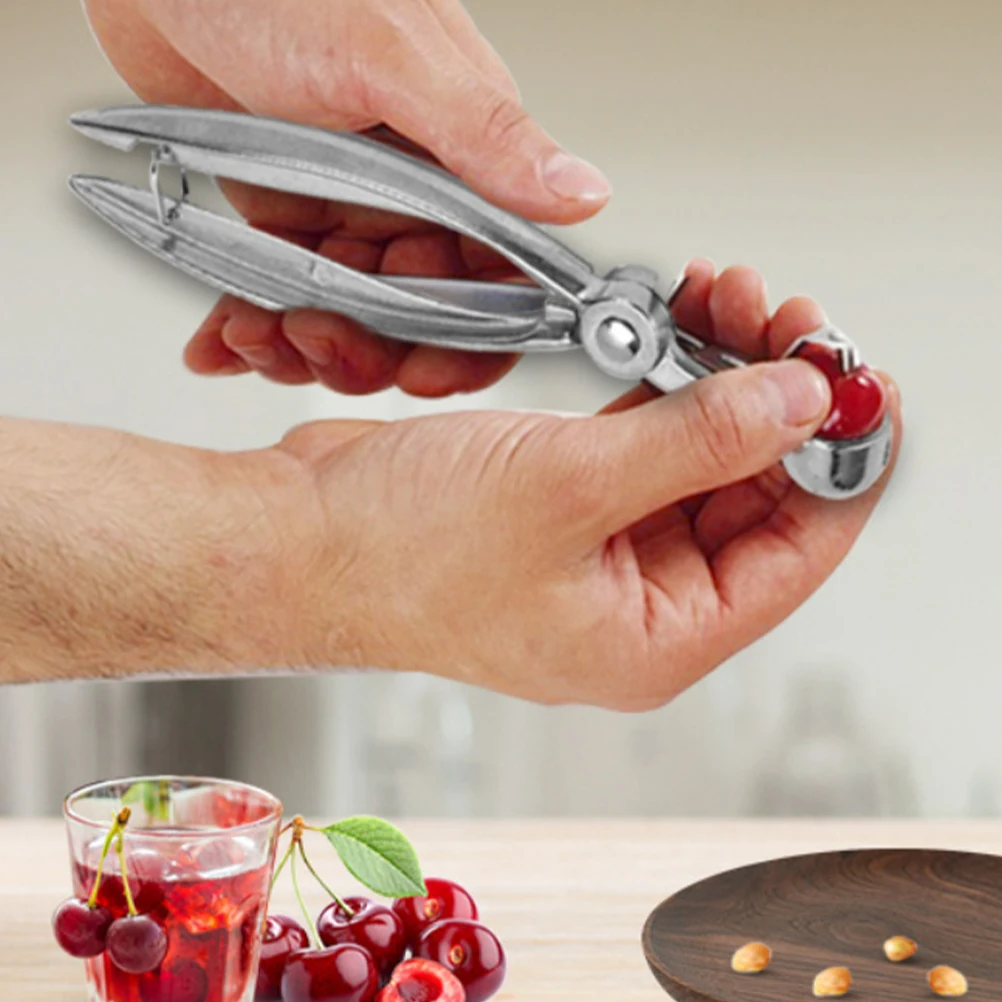 

Date Corer Olive Pitter Fruit Pit Remover Metal Kitchen Gadget Multi Olive Cherry Pitter Function Huller