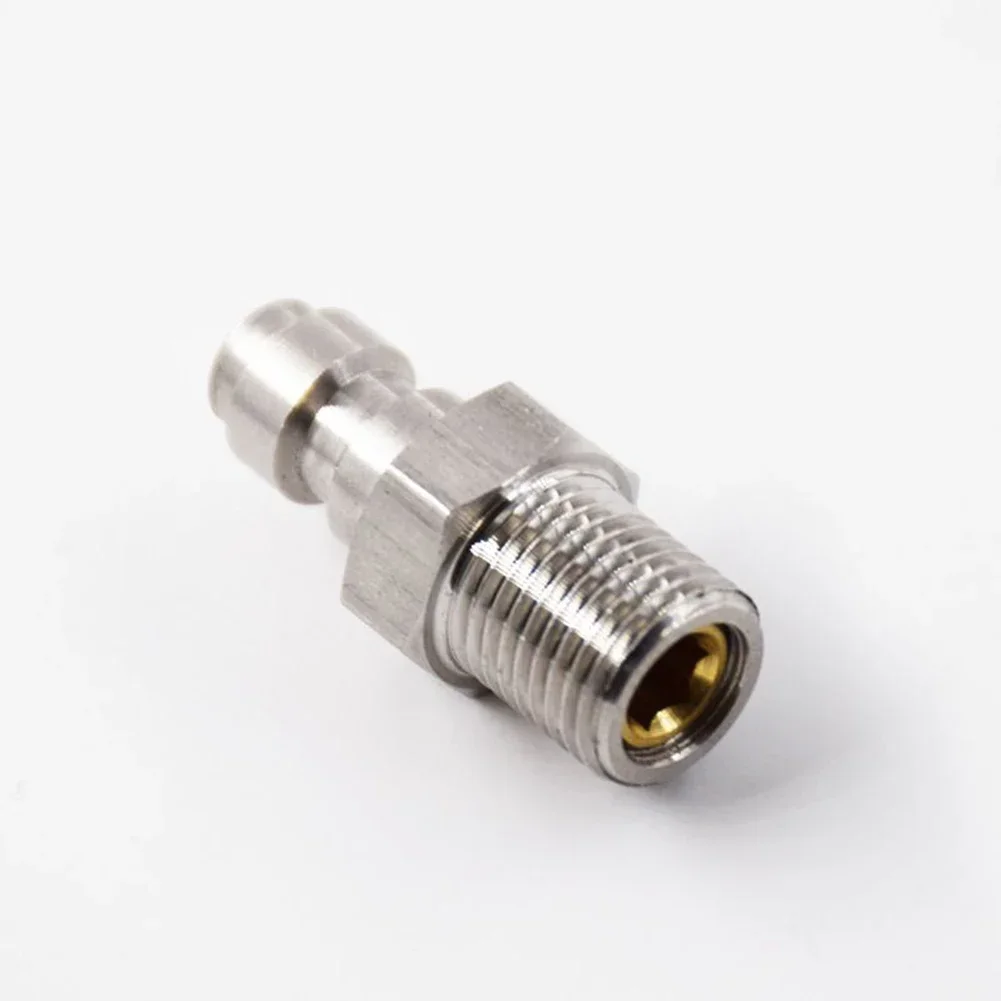 1PCS 8mm Quick Connect Check Valve  PCP Filling Joint With Filter M10*1 Fit Many High Pressure Pumps Male Connector