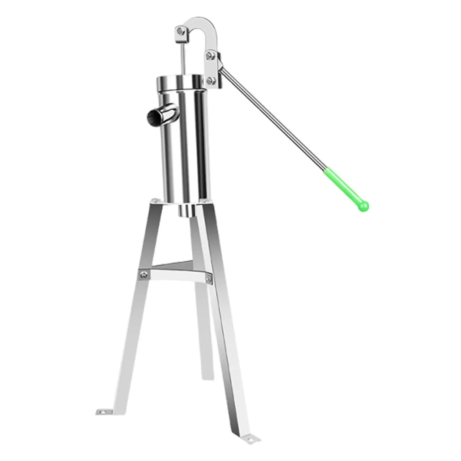 Premium Hand Water Pump Easy Installation Durable Stainless Steel for Gardening Home Outdoor Use