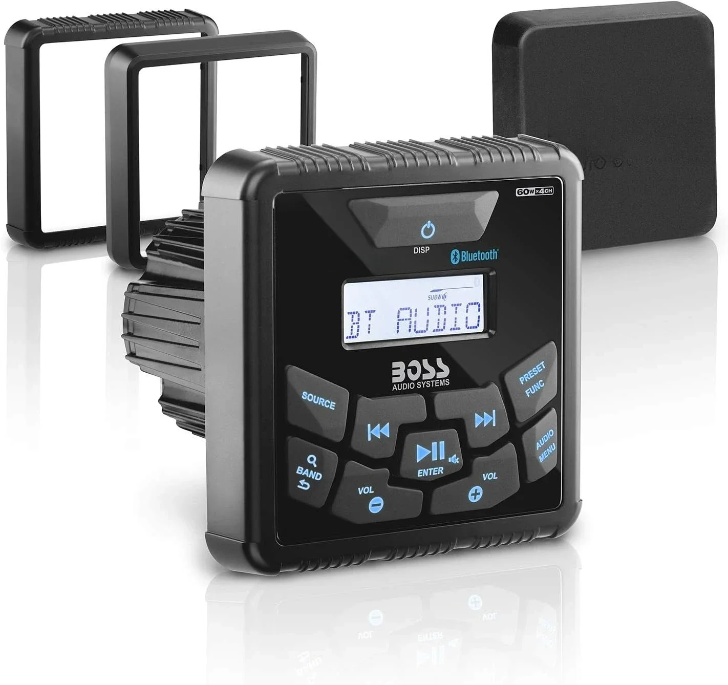 

MGR450B Marine Gauge Receiver - Bluetooth, Digital Media MP3 Player, No CD Player、、、.