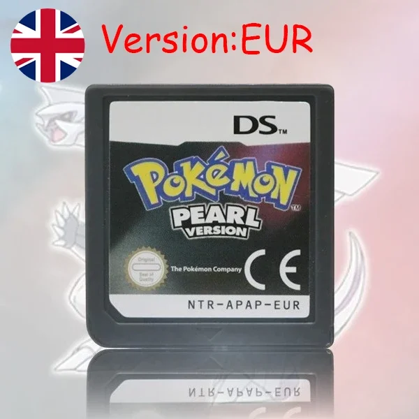USA EUR FRA ITA NOE AUS ESP NDS Game Cartridge Pokémon Zwart Wit Platina Hartgoud Zilverzilver voor DS 2DS 3DS Console - afbeelding 1