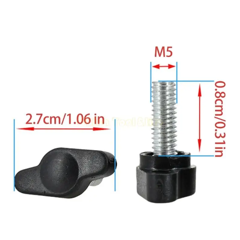 57QF Ergonomic T Shaped Screwdriver Bolt With Textured Bakelite Grip Convenient Accessory for Equipment Adjustments