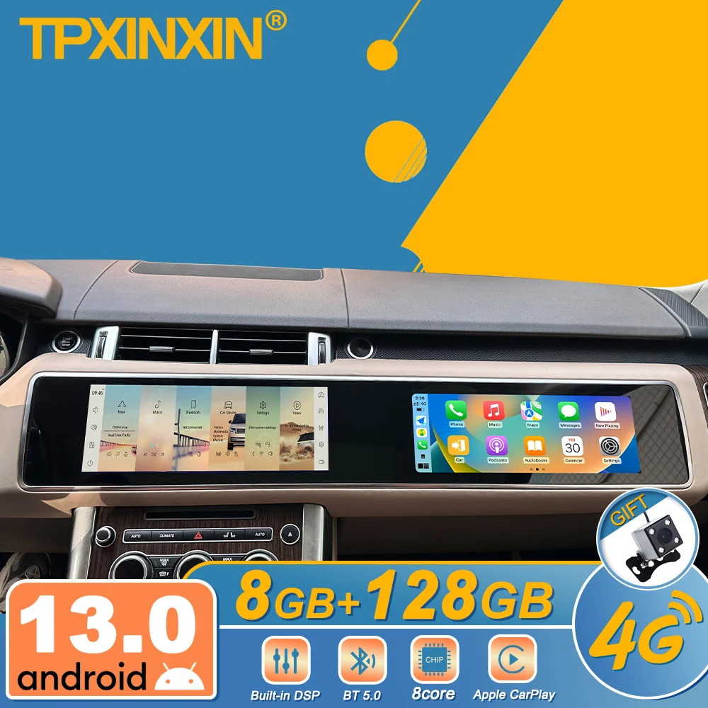 

Car Accessories Radio For Range Rover Vogue Sport 2013-2017 Android Auto GPS Navigation Multimedia Stereo Receiver Head Unit