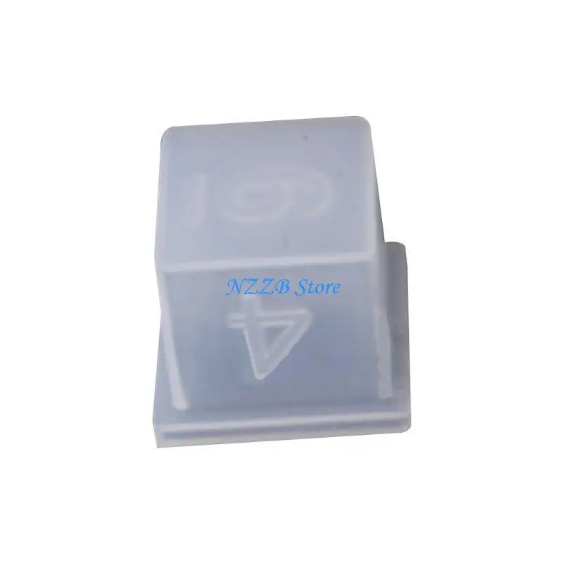 

T21F Multi-spec Digital Game Epoxy Resin Molds Dices Fillet Silicone Moulds DIY