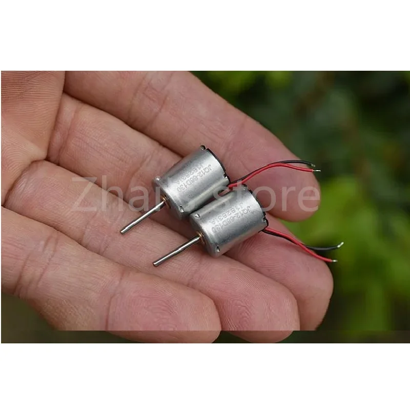 10PCS  High Quality Six Pole Rotor 1215 Micro Motor Dc6v 8500 Turns Precious Metal Brush 90 Degrees
