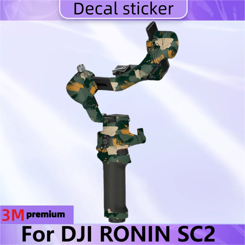 For DJI RSC2 Handheld Stabilizer Sticker Protective Skin Decal Vinyl Wrap Film Anti-Scratch Protector Coat RSC2 R SC2