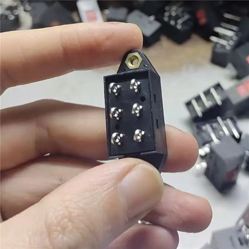 Voltvibe-6Pin 110V-220V Power Voltage Conversion Switch 110V-220V Slide Toggle Switch Circuit Control Switch