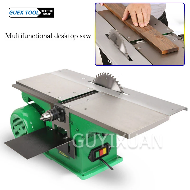 Hot Selling 3 In 1 Multifunctional Electric Woodworking Planer Tabletop Planer Saw Multifunctional Woodworking Tools
