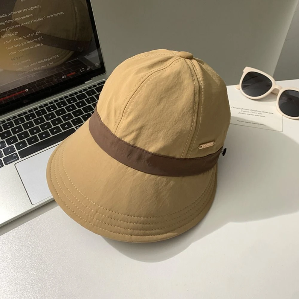 

Fashion Summer Wide Brim Bucket Cap Quick-dry UFP 50+ Fisherman Hat Adjustable UV Protection Sunscreen Cap Outdoor
