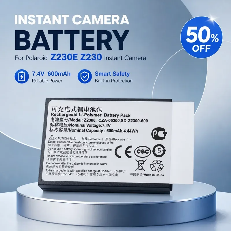 Battery polaroid z 2300-AliExpress