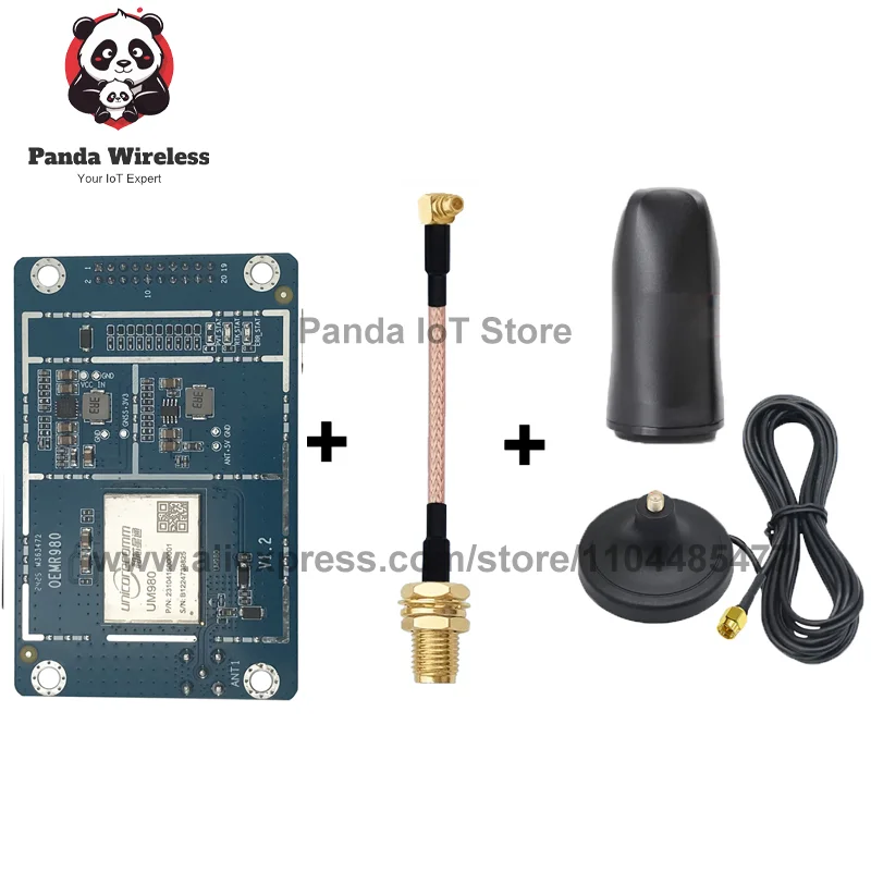 OEMR-980 bule um980 rtk gnss módulo gps bds glonass galileo para deformação de posicionamento de navegação de alta precisão com antenas