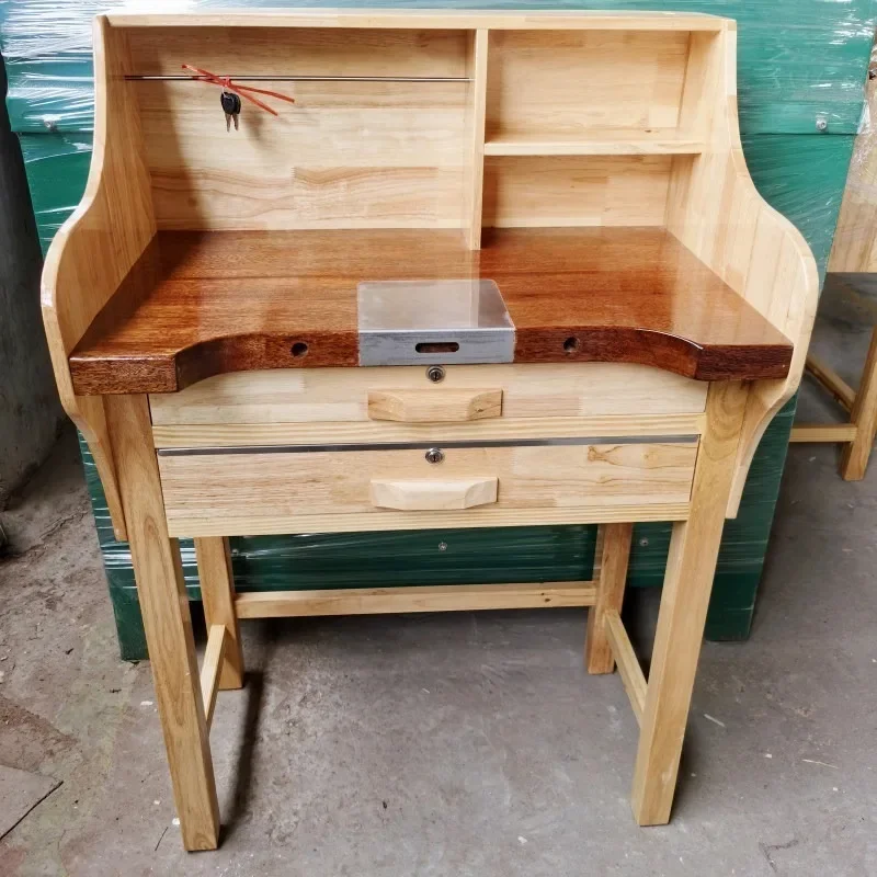 Metalworking table Jewelry workbench Jewelry processing console Die polishing Gold, silver and copper jewelry processing Metalwo