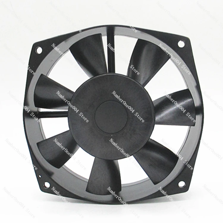 

150FZY9-D Axial Flow Fan 380V Welding Machine Fan Single Tube Inverter Special Black