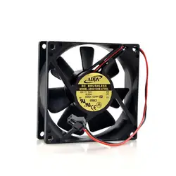 Ventilador de refrigeración de chasis para ADDA AD0812HB-A70GL, fuente de alimentación de 2 cables, 12V, 0.25A, 8025, 8CM, nuevo