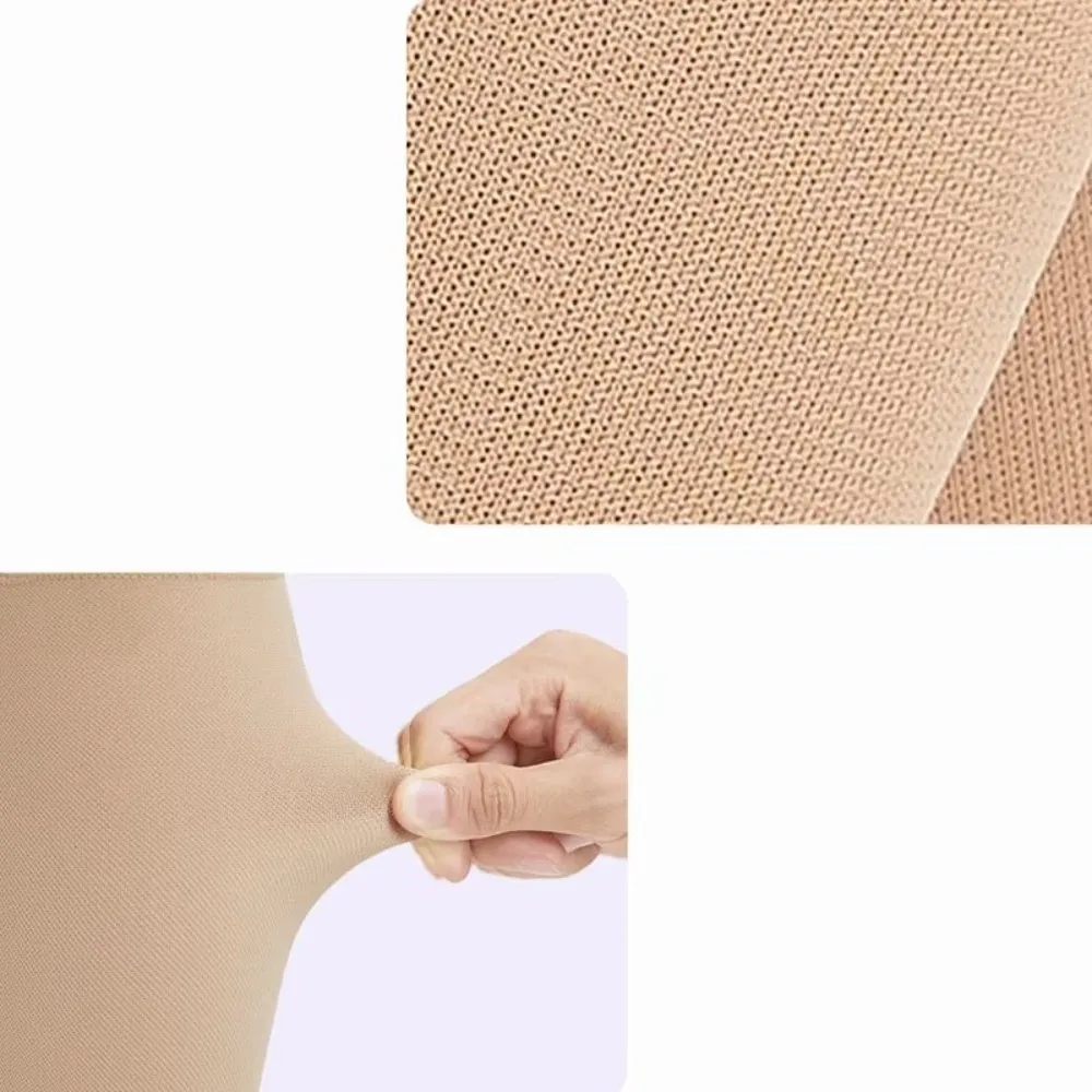 

with Silicone Band Varicose Veins Compression Stockings Pressure Level 2 High Elastic Thigh High Compression Stockings 23-32MMHG