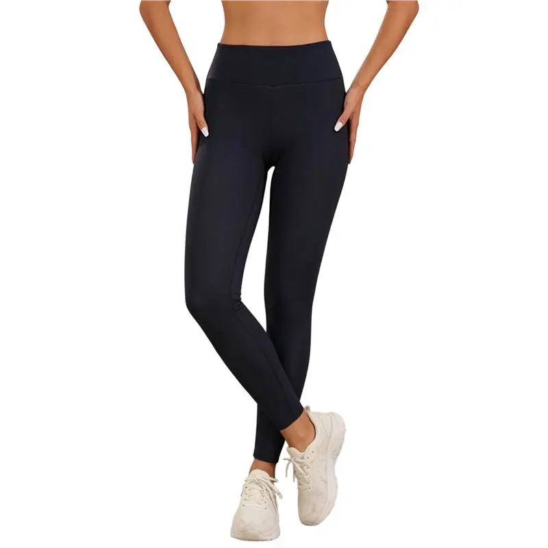 Women's High Waist Fleece Lined Slim Fit Leggings Eco-Friendly