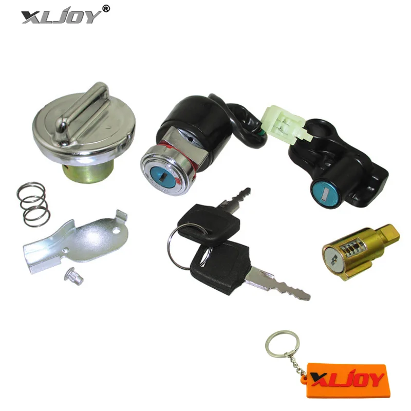 XLJOY Key Switch Lock Tank Cap For Dax Skyteam 50cc 90cc 125cc CT70 ST50 ST125 Parts