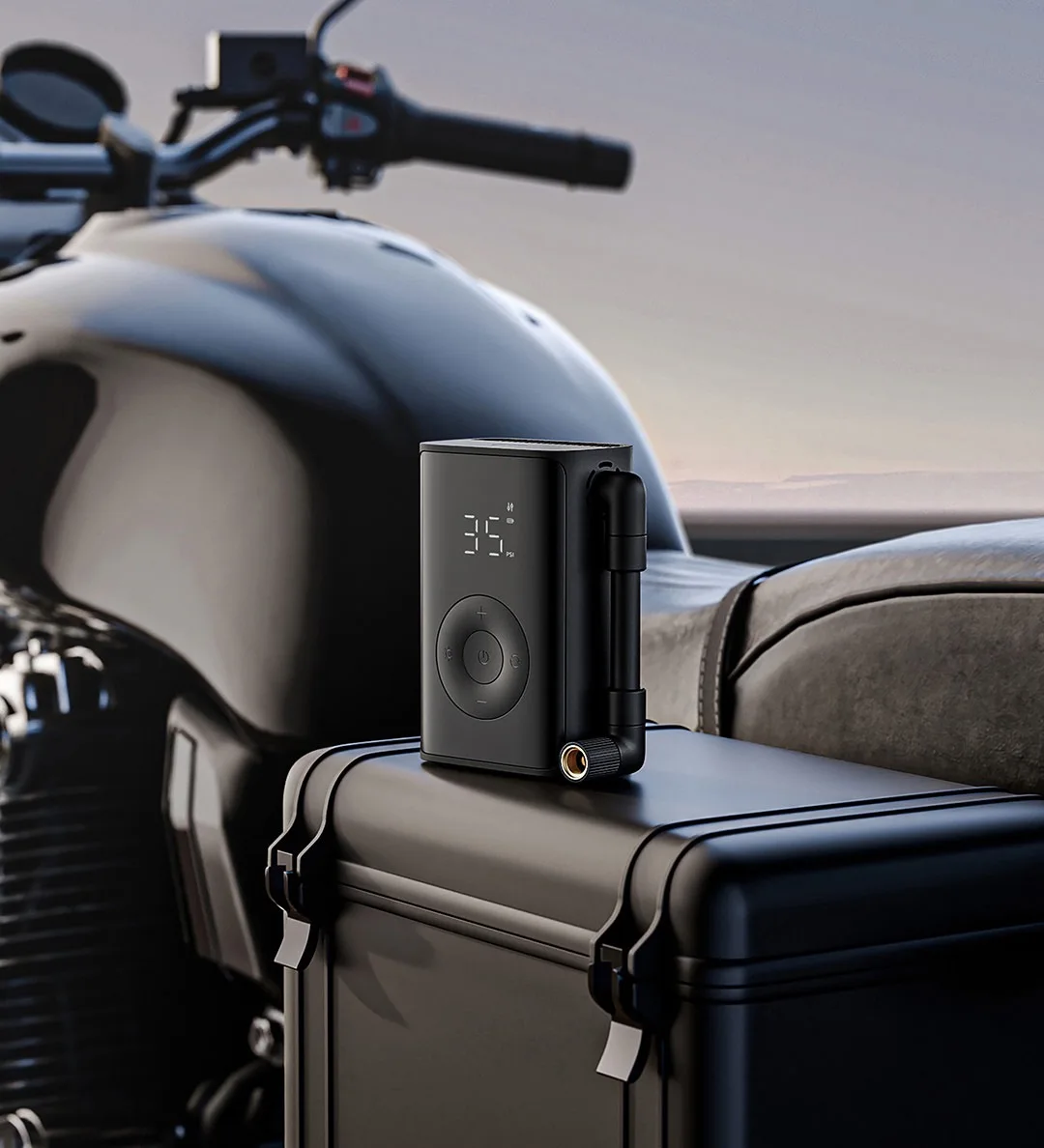 2025 MIJIA Portable Air Pump 2000mAh 150psi Electric Air Compressor Tire Pressure Detection Car Bike Multitool Inflator CN