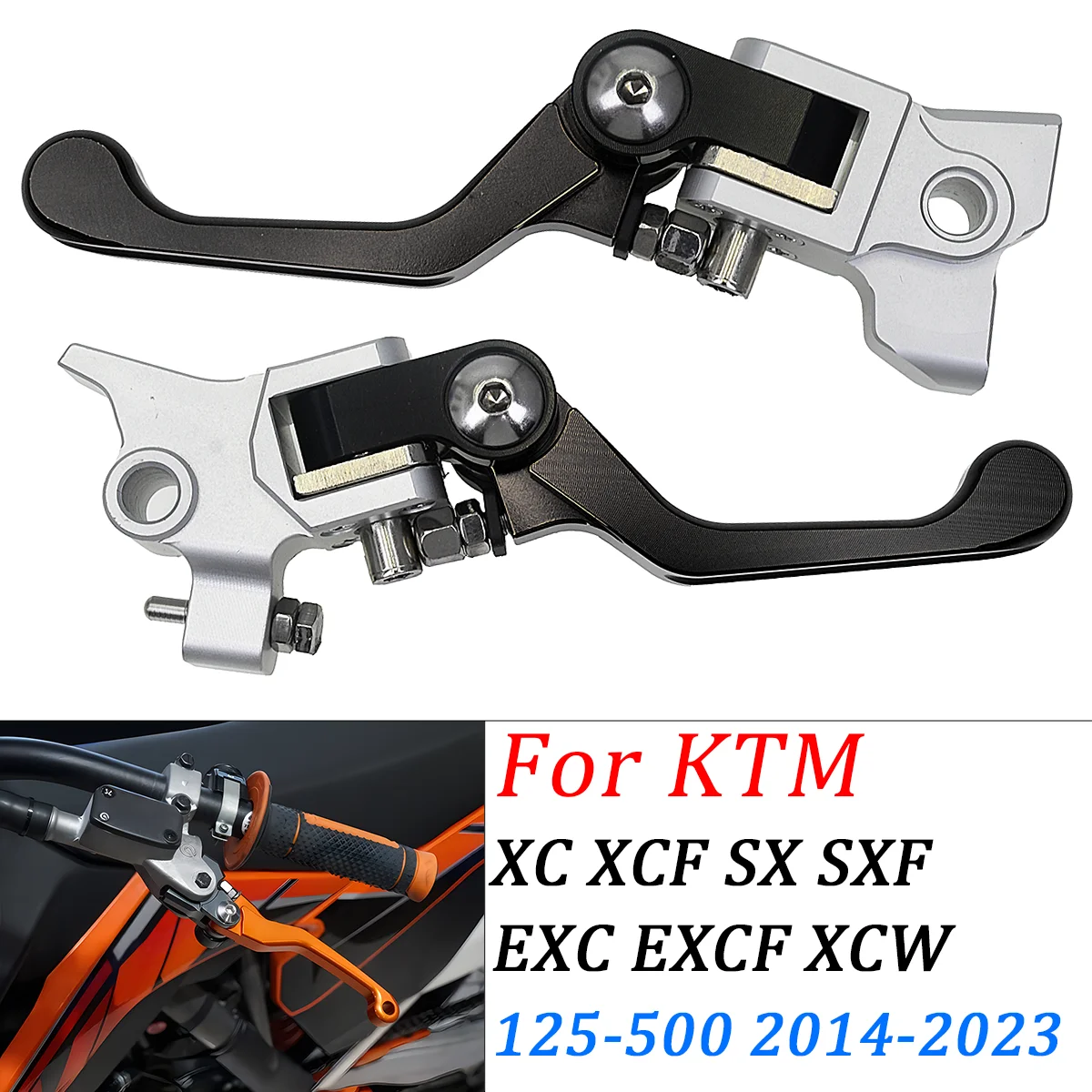 

Motorcycle 2024 CNC Clutch Brake Lever For KTM SX SX-F EXC EXC-F XC XC-F XCF-W TPI125 150 250 300 350 450 500 2014-2022 2023