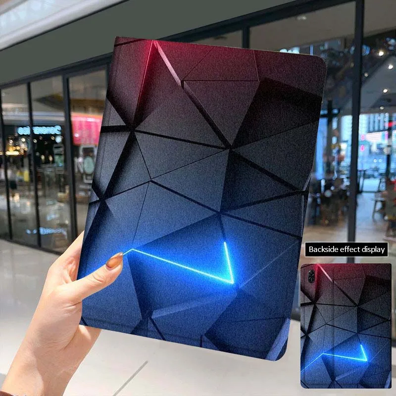 حافظة كمبيوتر لوحي مضيئة من ألياف الكربون لهاتف Honor Pad Magic GT GT2 6 X8 V7 V8 X9 8 9 13 X8a X9a Pro 10 12.1 12.5 بوصة