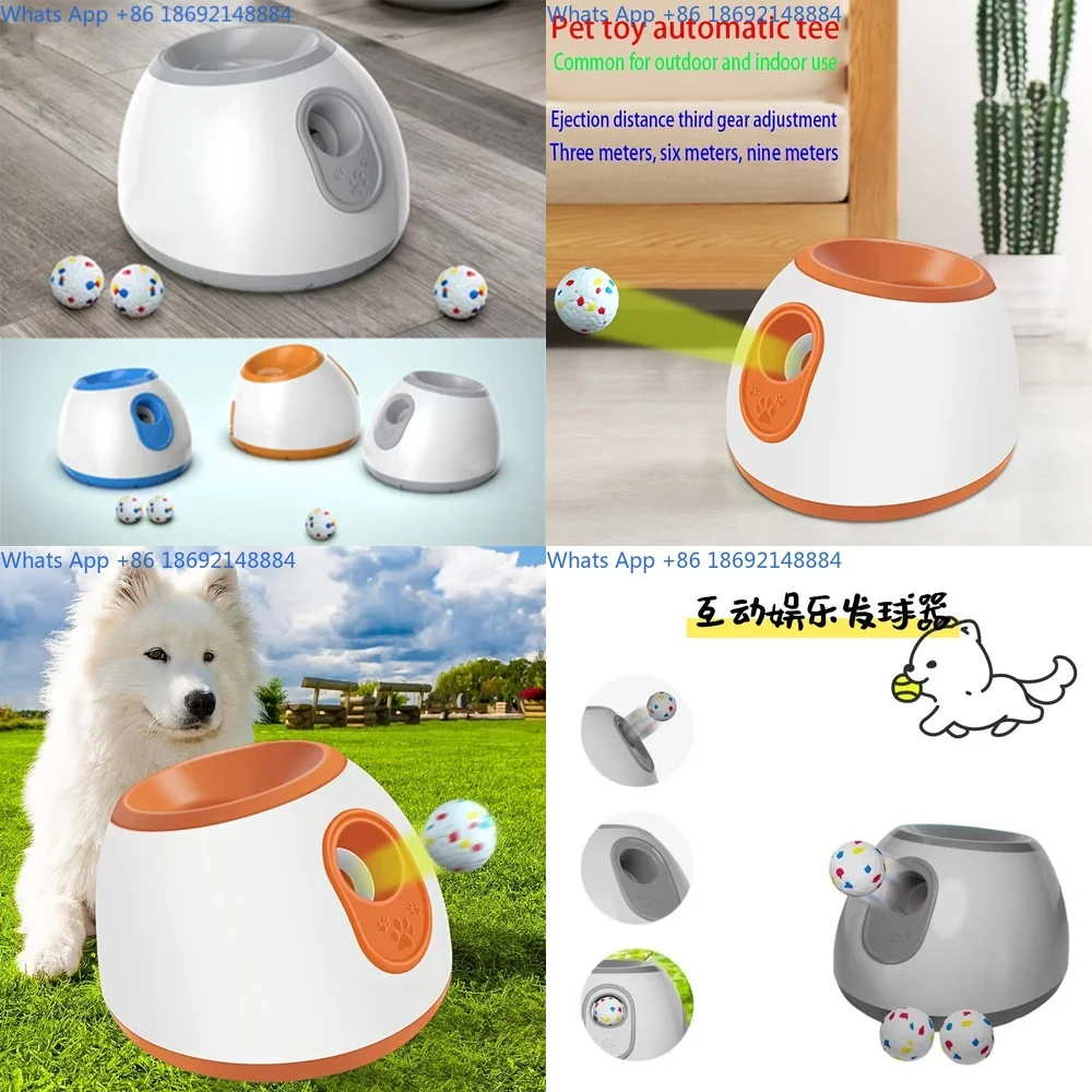 

Automatic Pet Ball Thrower for Dogs with 3 Adjustable Distance Settings