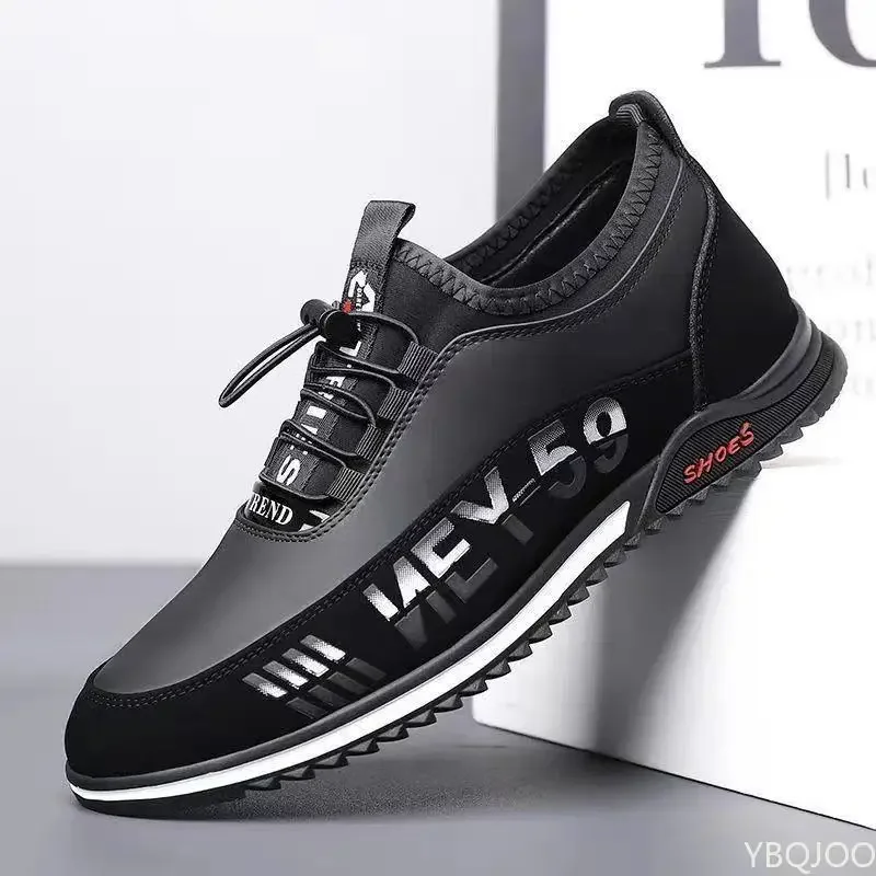 

Leather Men Shoes Luxury Brand 2022 Casual Slip on Formal Loafers Men Moccasins Italian Black Male Driving Shoes