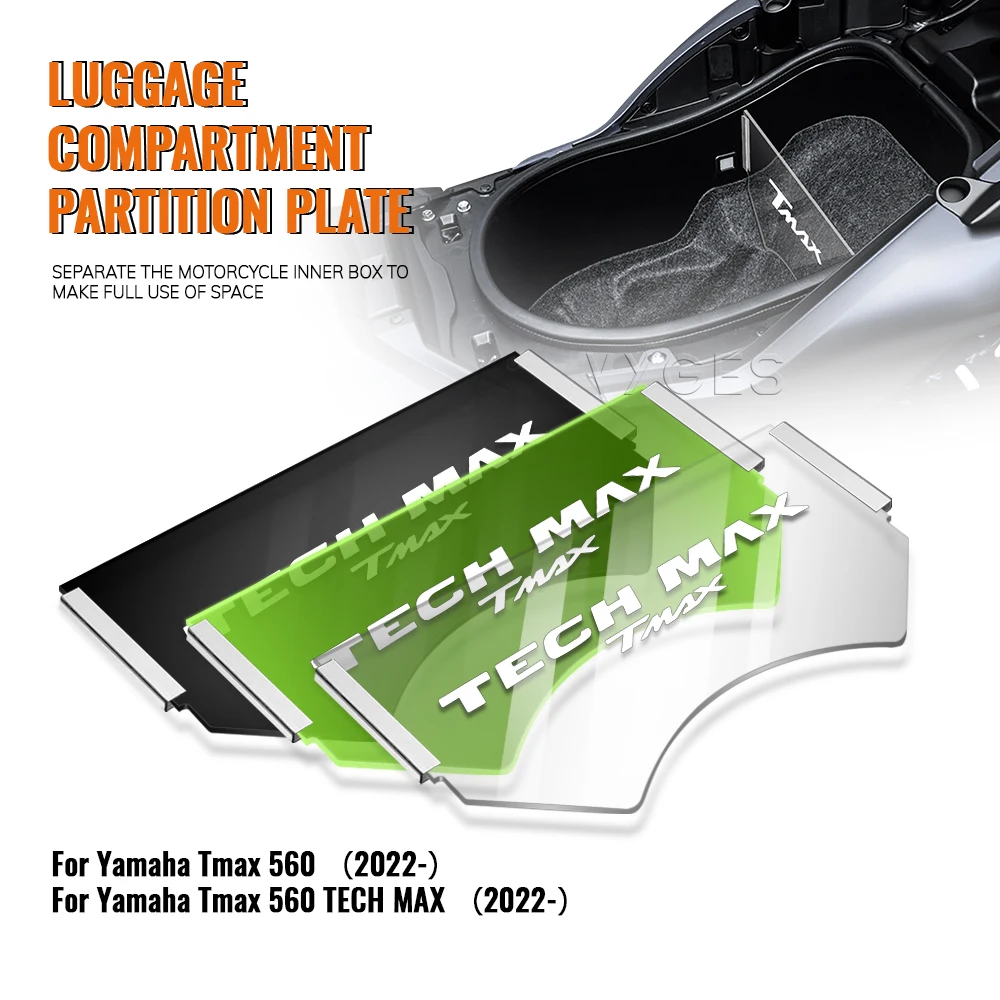 

Разделительная пластина для багажного отделения для Yamaha Tmax 560 T-max 560 TECH MAX 2022-разделительная пластина для багажника