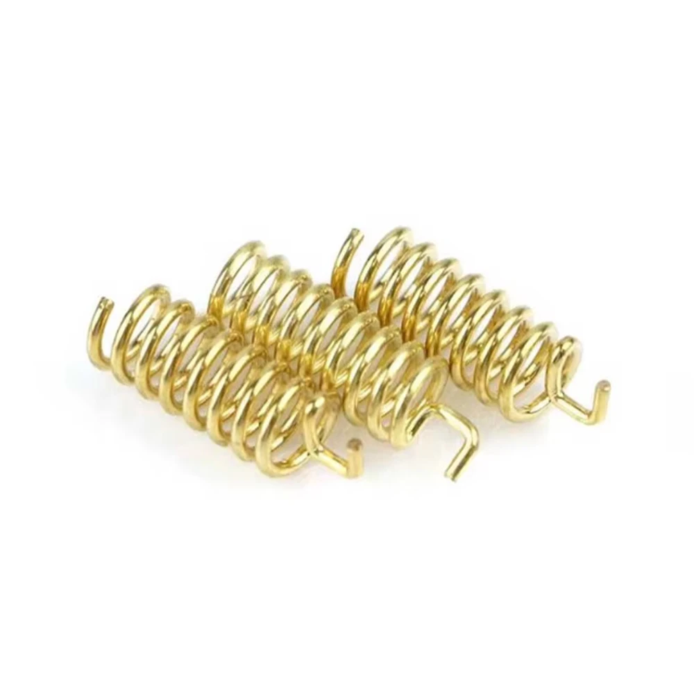 100pcs/lot 868/915MHz Bronze Coil Spring Antenna - Your Go-To Choice for Data Transmission