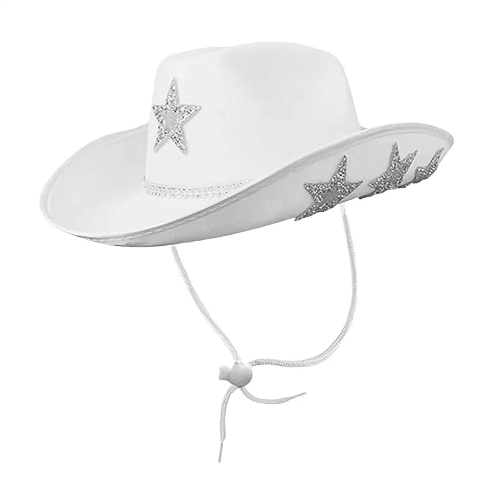 Cowboy Hat Fashion Cowgirl Hat for Dress up Stage Performance Show Birthday Gift