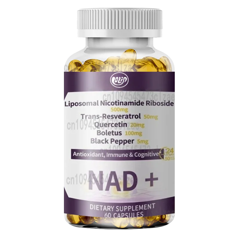 

NAD+дополнение — никотинамид, никлеосид, содержащий Quercetin, повышает сотовую энергию, 60 вегетарианских капсул