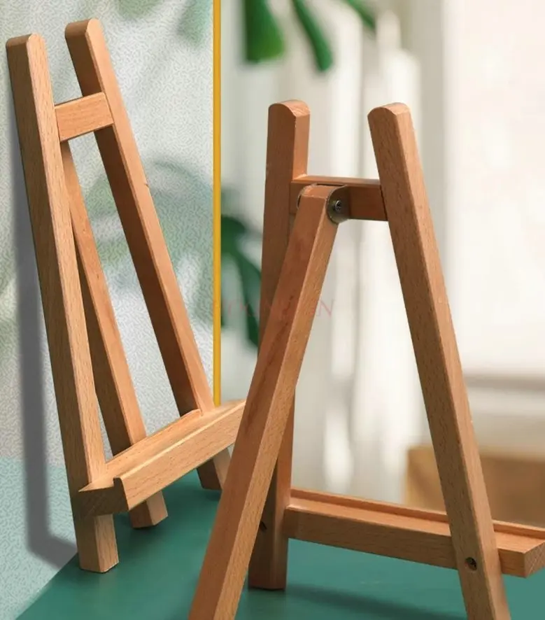 Triangle small picture stand desktop mini small picture frame display stand children's home watercolor sketch oil painting stand