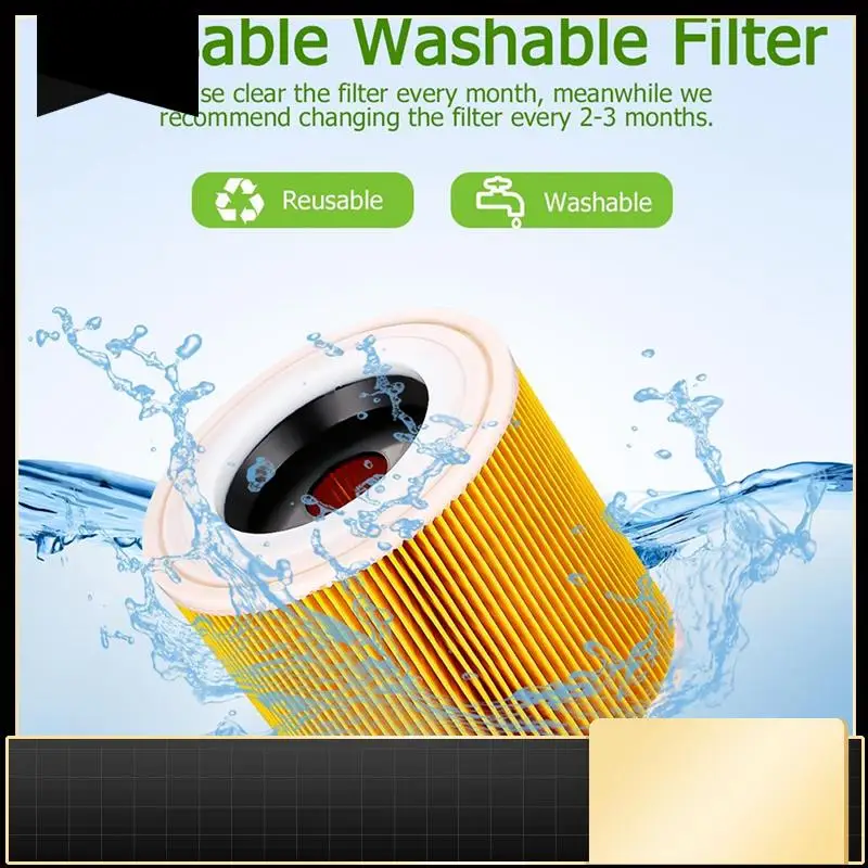 2Pcs Cartridge Filt…