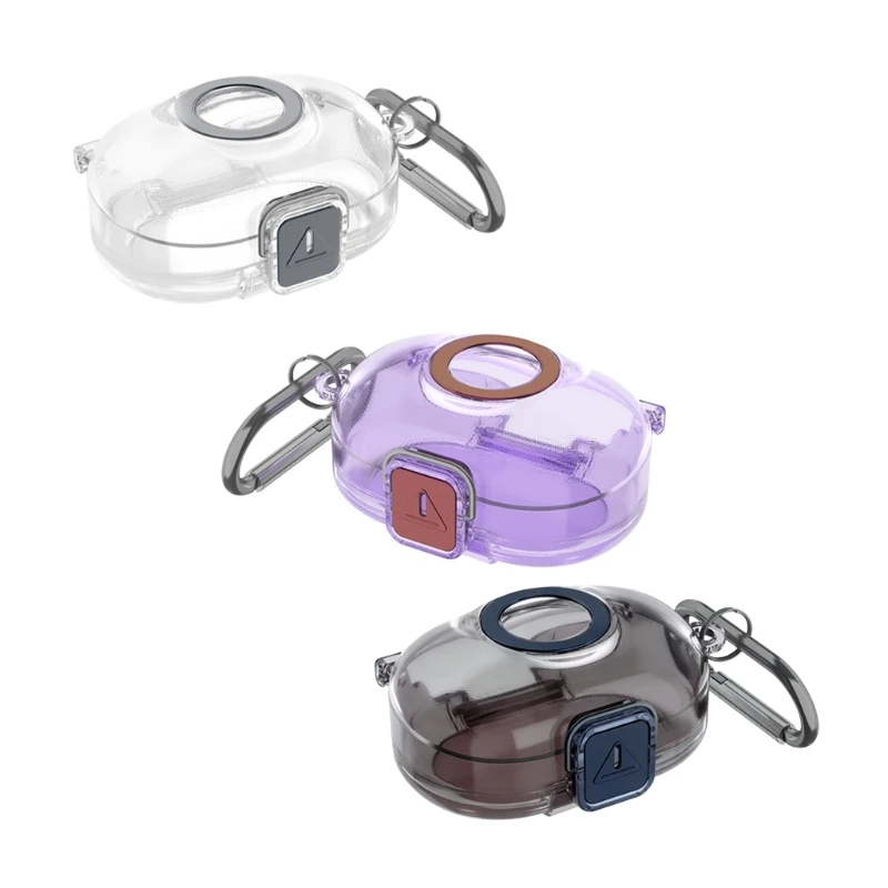 462B Desk Storage Case Cover for Space A40 Earbud, Cover Shell for Charging Case with Port Opening and Travel Bag Carry Through