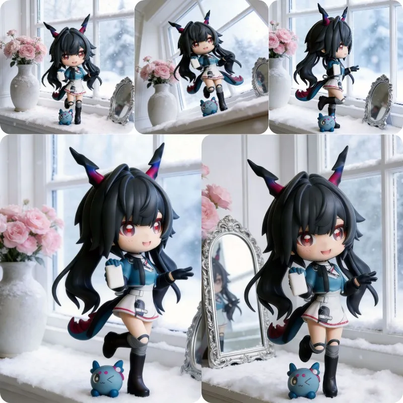 

Arknights:Endfield Chen Qianyu Q Version Figure Model Cosplay Cartoon Game Figurine Collection Display Plate Standing Gift