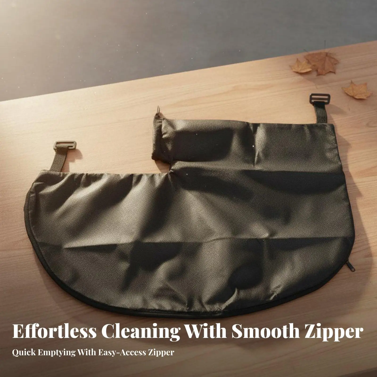 Adjustable Leaf Vacuum Collector Durable Non Woven Bag with Zipper for Garden Blower and Vacuum Cleaner
