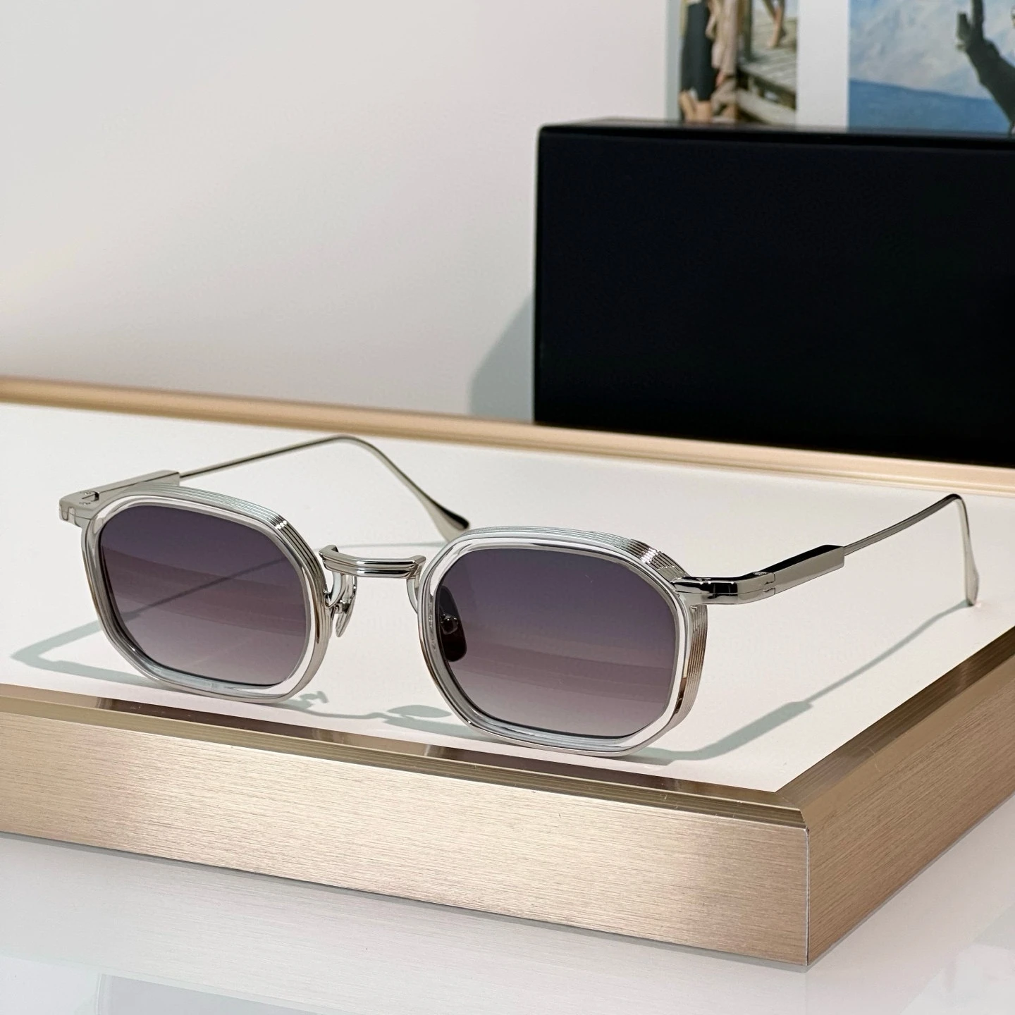 SAMUEL Pilot Design Luxe Merk herenzonnebril Dames Legering Metaal Stijl Trendy Ovaal UV400 Outdoor Trendy Mode Brillen