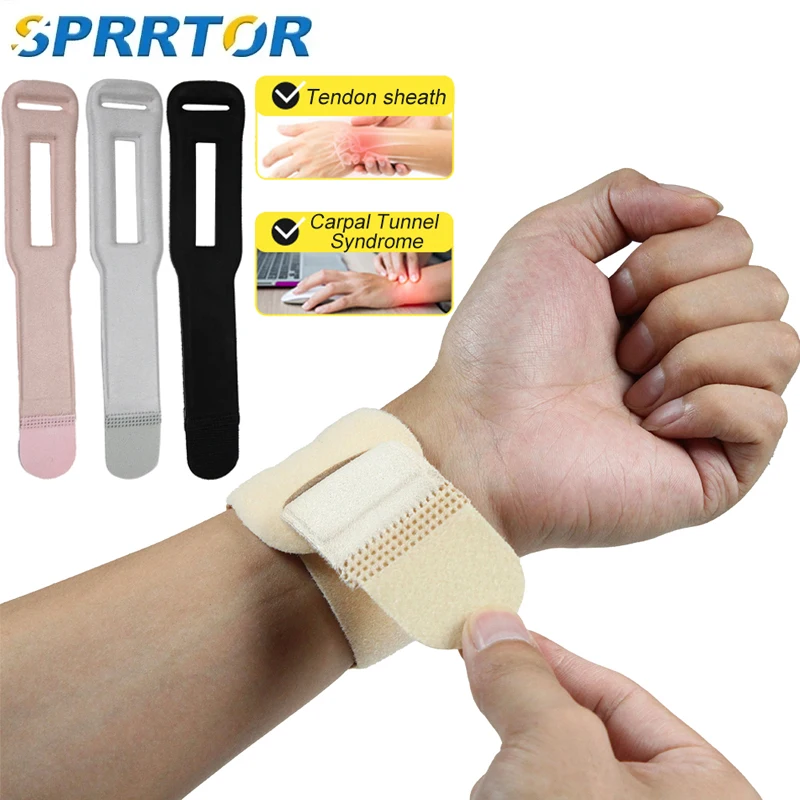 

1Pcs Adjustable Wrist Brace for TFCC Tears for Left and Right Wrists, Support for Weight Bearing Strain,Exercise, Relief pain