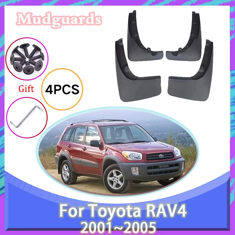 For Toyota RAV4 RAV 4 XA20 2001 2002 2003 2004 2005 Car Front Rear Mudguards Fenders Splash Guard Wheel Mudflap Auto Accessories