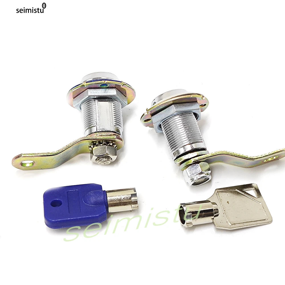 10 Unit Lock Key Arcade Game Claw Crane Swing Vending Machine Box Cabinet Drawer Coin Door Lockset Tool Box For Pinball Arcade - view 6