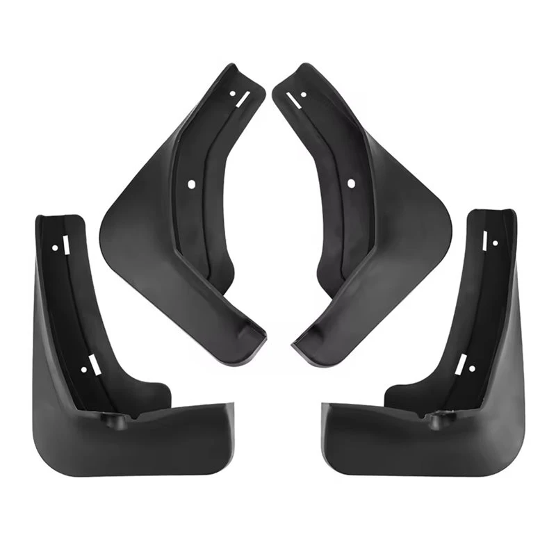 A48P-Mud Flaps 1 Set Car Splash Guards Fenders No Drilling No Tape All Weather For GAC AION V 2024 2025 2026