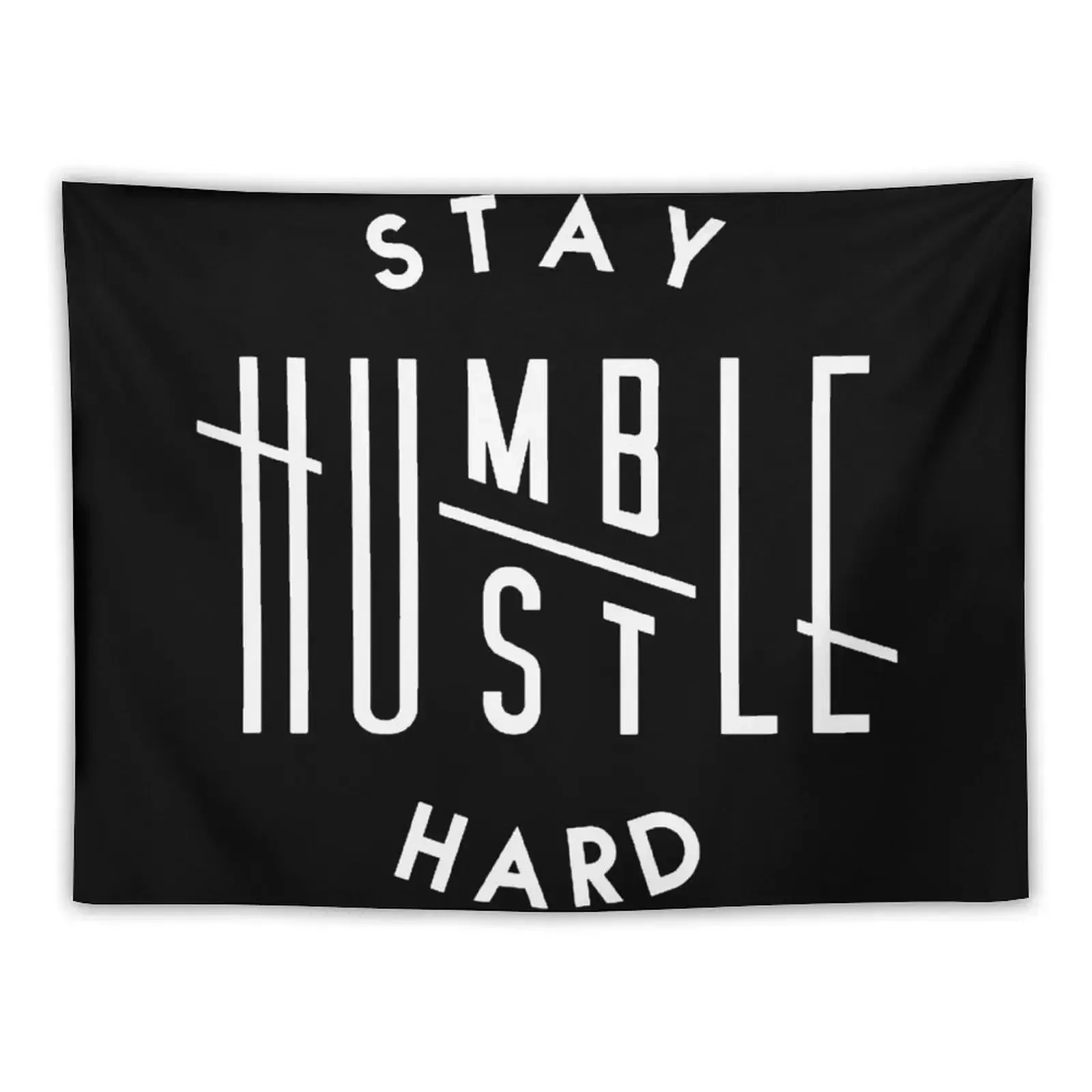 

HUSTLE HARD STAY HUMBLE Tapestry Room Decorations Christmas Decoration Tapestry