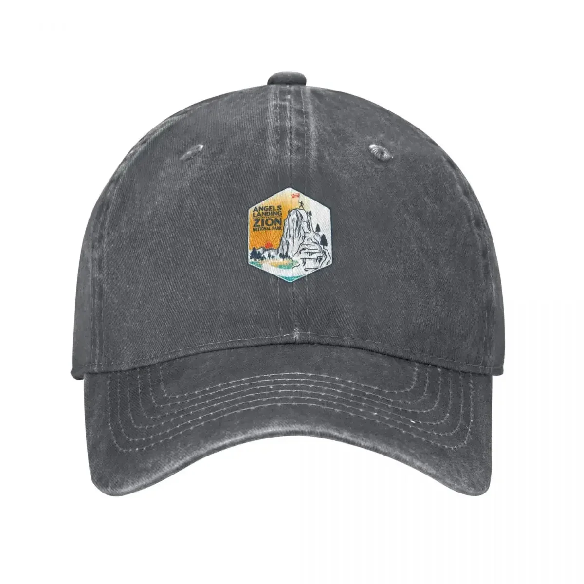 Angels Landing Zion National Park Baseball Cap Fun Hats Snap Back Hat Trucker Hat Anime Mens Caps Women's