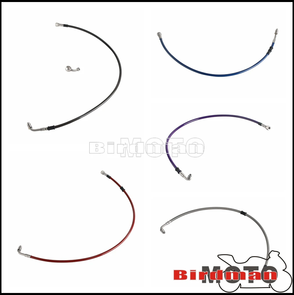 Front Upper Brake Hose Line Motrocycle Extended Brake Tubing For Harley Softail M8 Breakout Deluxe Fat Boy Bob Sport Glide 18-24