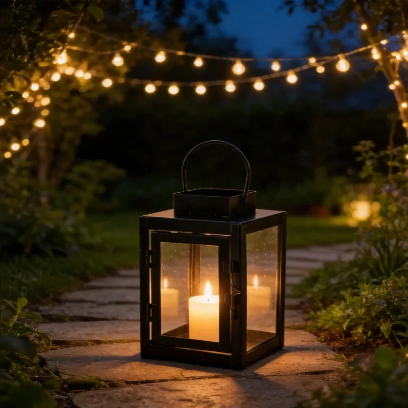 Retro Metal Candle Holder | Ple Style Painted Wrought Iron, Suitle Wedding Party Tle Ornament